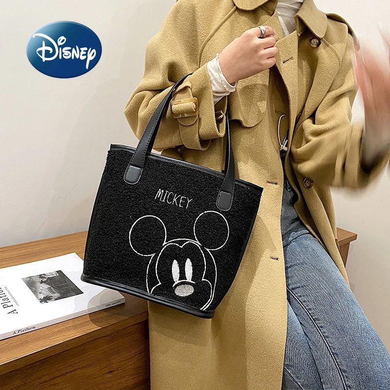 Disney's New Mickey Fashion Luxury Brand Women's Handbag High-quality  Large-capacity Women's Shoulder Bag High-end Storage Bag - Wallets -  AliExpress