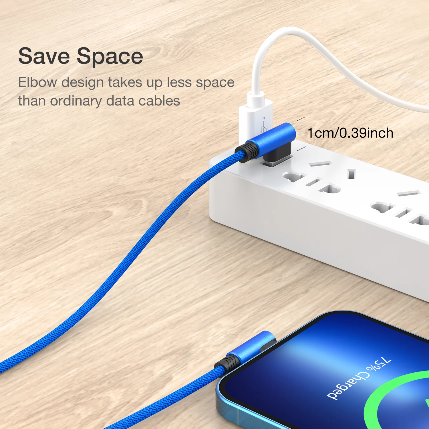Premium USB Charging Cable for Apple Devices - Durable, Fast Charge & Data Transfer, Available in 1m, 2m, 3m Lengths