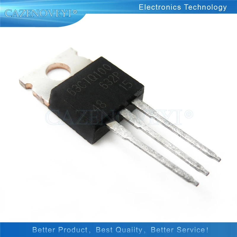 

4 шт./лот 63CTQ100 TO-220 63CTQ100PBF TO220 100V 63A новая Оригинальная фотография