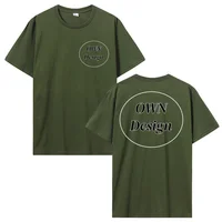 T-shirt personnalisé faites votre conception Logo texte T-shirt hommes femmes impression personnalisée conception originale cadeaux T-shirt vêtements de rue 3