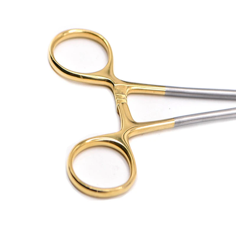 1PC Dental Needle Holder Plier TC Head German Reusable Stainless Steel Gold Plated Handle Orthodontic Forcep Surgical Instrument S8c77046bea134f9fb2ffd9a8fbf25b6ar