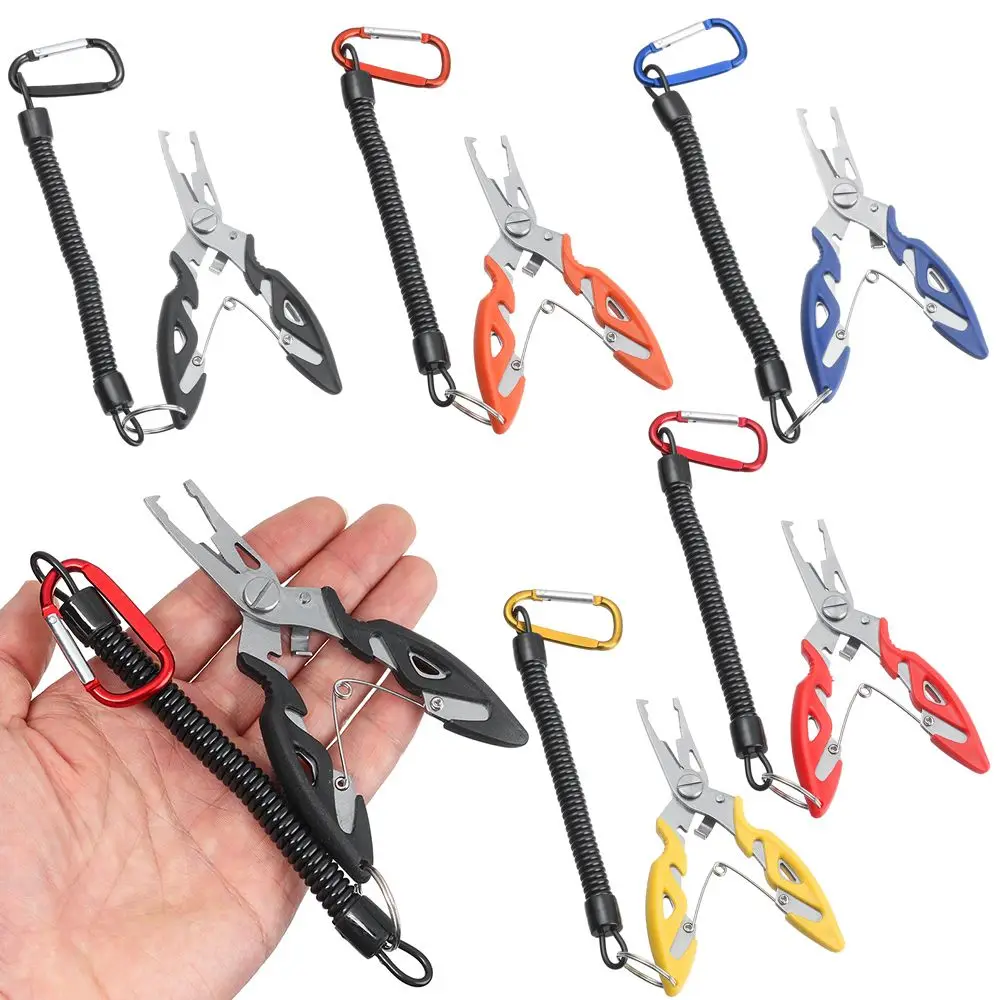 Fishing Lures Pliers Tongs Hook Remover Braid Line Cutter