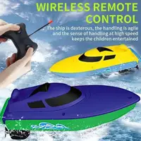 2.4G LSRC-B8 RC Boat Racing Boat High Speed Speedboat Waterproof Rechargeable Model Electric Radio Remote Control Speedboat Toy 1