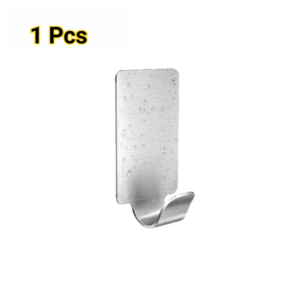 תליית מתלה קיר כבד מפלדת אל-חלד עם תליה עצמית, מדף מארגן לחדר האמבטיה, מחזיק מגבות מרובה תכליתי למטבח