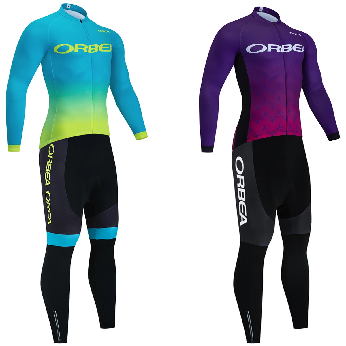 2024 Inverno Ciclismo Set Orbea Orca Giacca Da Bici Ciclismo Squadra Jerseypants Uomo Donna Fleece Ropa Ciclismo Abbigliamento Da Bicicletta