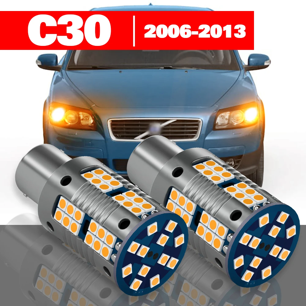 

For Volvo C30 2006-2013 2pcs LED Rear Turn Signal Light Accessories 2007 2008 2009 2010 2011 2012