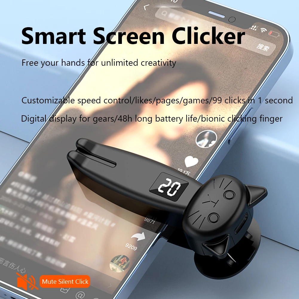 E-Reader Controller Bluetooth-Compatible 5.3 Camera Shutter Taking Photos Video Recording Remote Triggers for Kindle Paperwhite