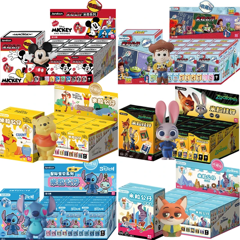 Disney Pixa Jandoon Original Toy Story Zootopia Mickey Stitch