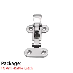 Marine Boat Stainless Steel Anti-Rattle Deck Lock Clamp Latch Fastener (1PC)