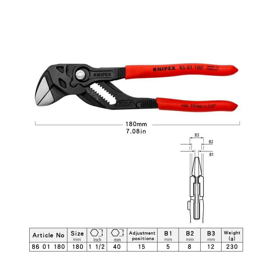 1-1/2 in. Jaws Deluxe Skinning Pliers