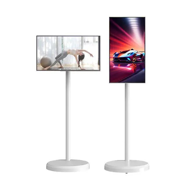 Moniteur tactile interactif intelligent sur pied de 21.5 pouces, Interface USB, écran LCD, miroirs de Fitness, TV intelligente Portable 1