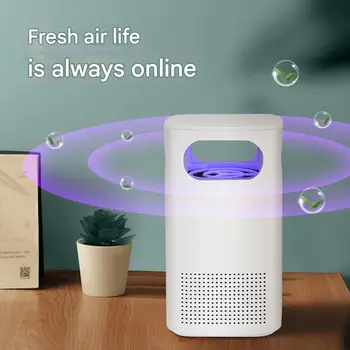 Desktop Air Purifier for Smoke & Formaldehyde Removal - Portable Odor & Pollen Elimination System for  & Office Use