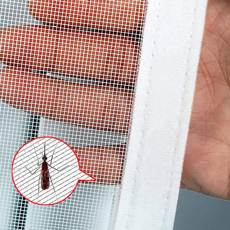 Window mosquito net, summer mosquito prevention, window screen, self-adhesive mosquito net, durable