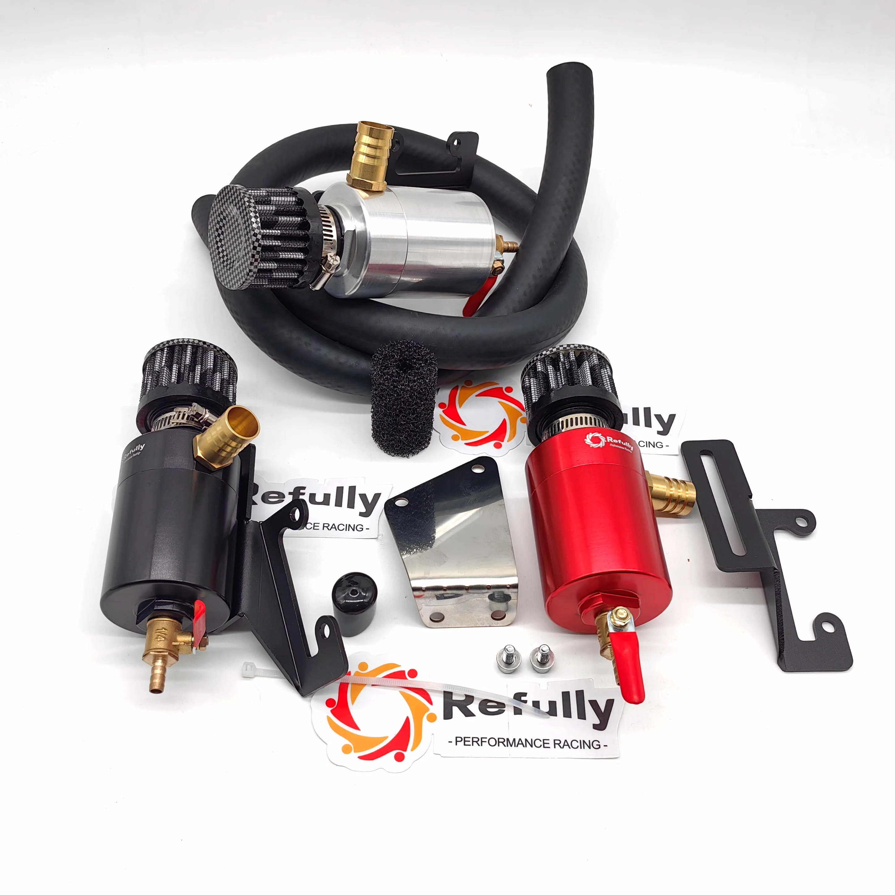 Seadoo 2005+ All 1503/1630CC RXP RXT GTX GTR GTI GTS Billet Aluminium Oil Catch Can / Engine Breather Kit oil catch can kit