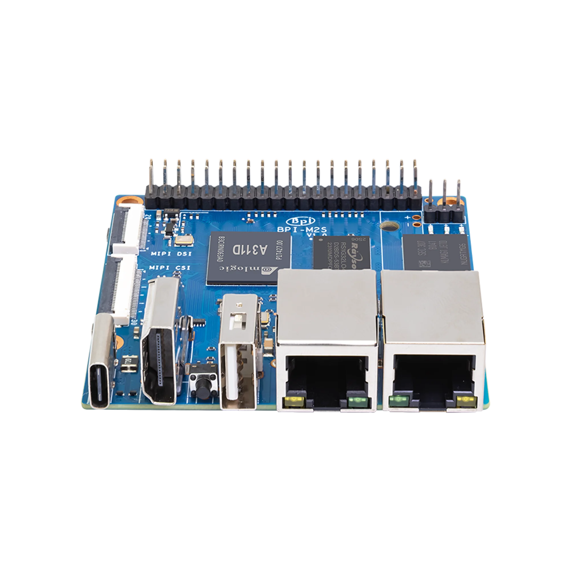 Banana Pi-bpi-m2s Soc Amlogic A311d e S922x Hexa-core 4gb de Ram Lpddr4 16gb de Vídeo Emmc Hdmi 2.1 4kp60 so Ubuntu Debian Android - Imagem 6