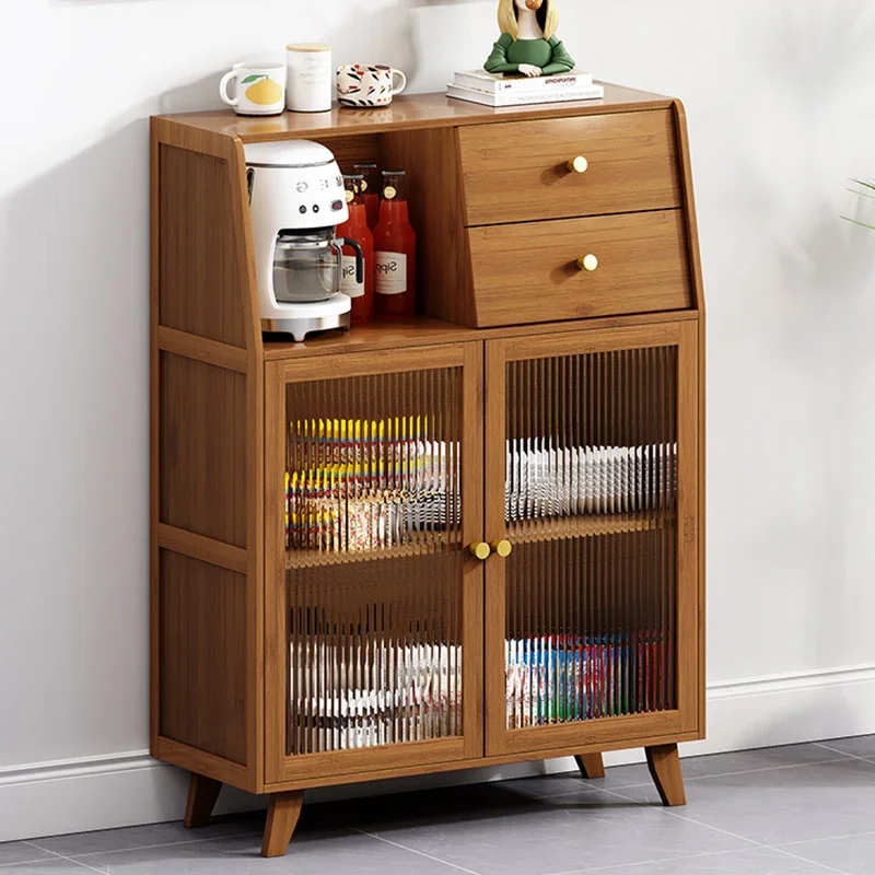 Organizer Sideboard Coffee Corner Cupboard Minimalist Kitchen et Cabinet Wheel Storage & Organization Side Table Furniture