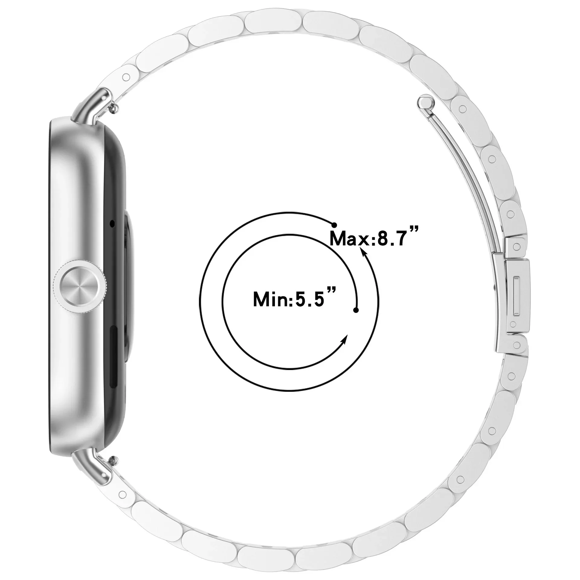 Adjustable Stainless Steel Metal Strap