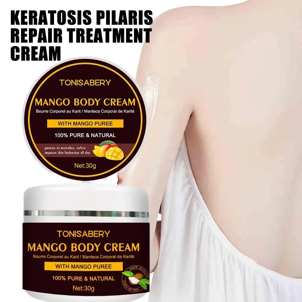 Keratosis Pilaris Repair Treatment Cream Clearing Acne Goose Care Removal Bumps Skin Chicken Deep Skin Spots Smooth Moistur S4J6