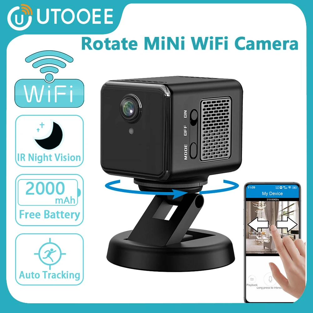 Mini CAMERA SPY 512Gb Full HD 1080p Wide-Angle 【2024】 look out