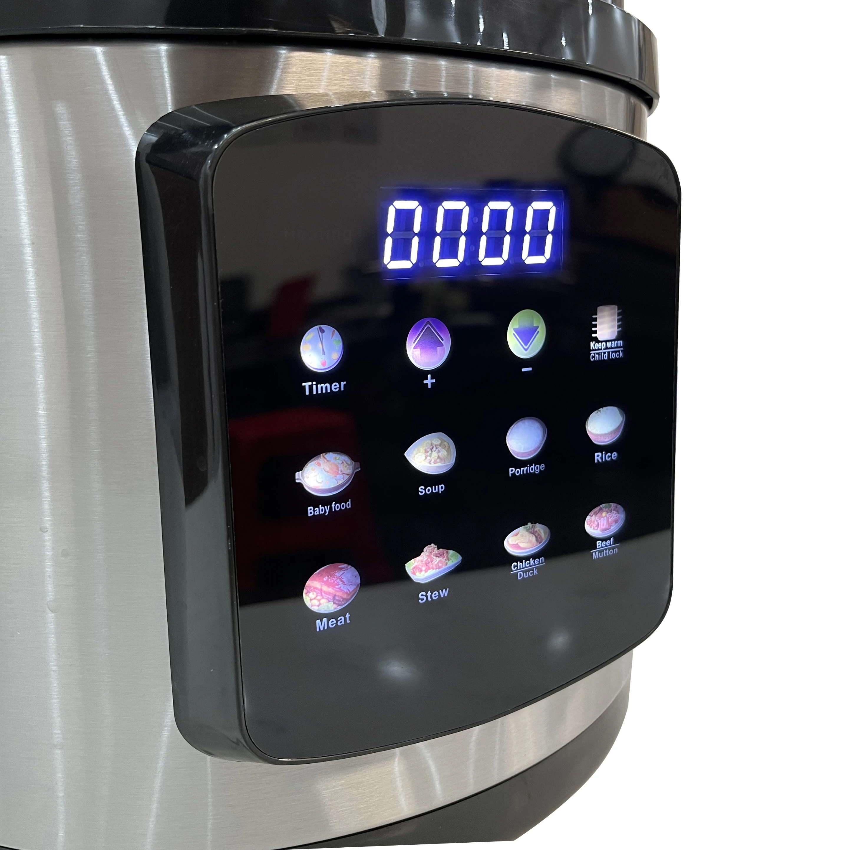 Directly Price Fast Cookers Stainless Steel Aluminum Inner Rice Multicooker Electric Pot High Pressure Cooker