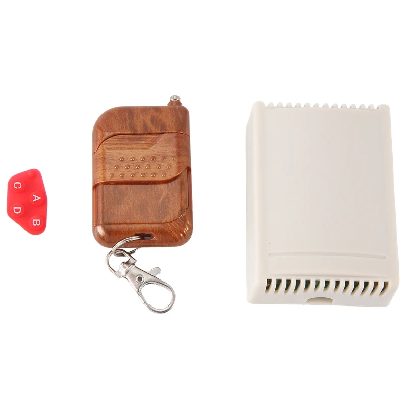 Универсальный беспроводной пульт дистанционного управления Переключатель 12 В постоянного тока 4-Канальный Релейный Модуль приемника с 4-канальным радиочастотным пультом дистанционного управления Передатчик 433 МГц