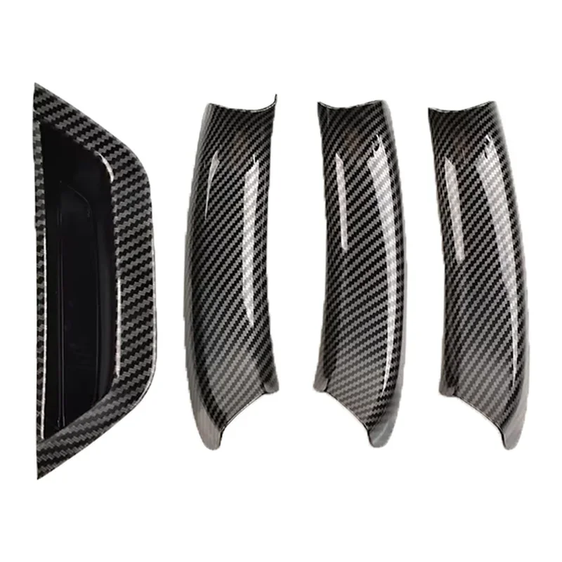 자동차 내부 도어 핸들 커버 ABS 도어 핸들 내부 그립 액세서리 도어 풀 교체용 BMW X3 X4 F25 F26 2010-2017