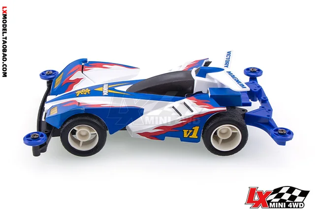 Tamiya 1/32 Mini 4wd Victory Magnum Premium (carbon Super-ii