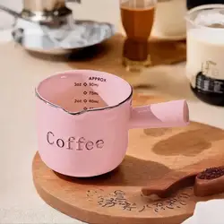 Ceramic Espresso Measuring Cup with Scale and Handle (B)
