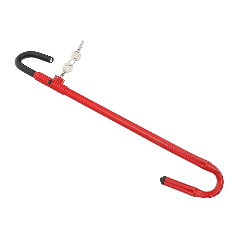 Car Steering Wheel Lock Telescopic Belt Hook Throttle Lock Clutch