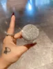 High-End Glass Storage Bottle Artificial Diamond-Encrusted Empty Bottle Portable Gold Bean Mini Object Storage Jar 6