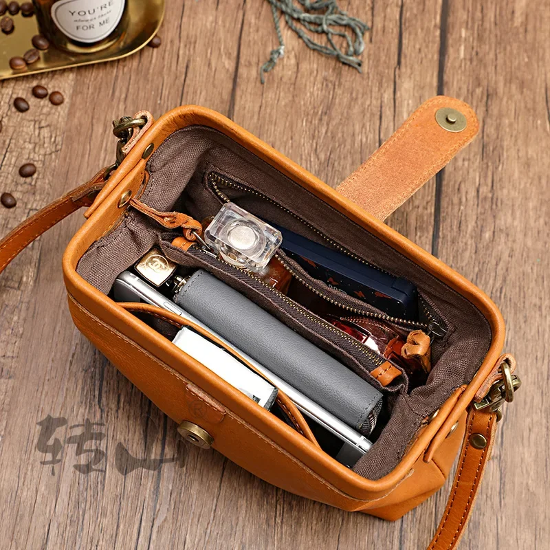 Genuine Leather Women Crossbody Shoulder Bag