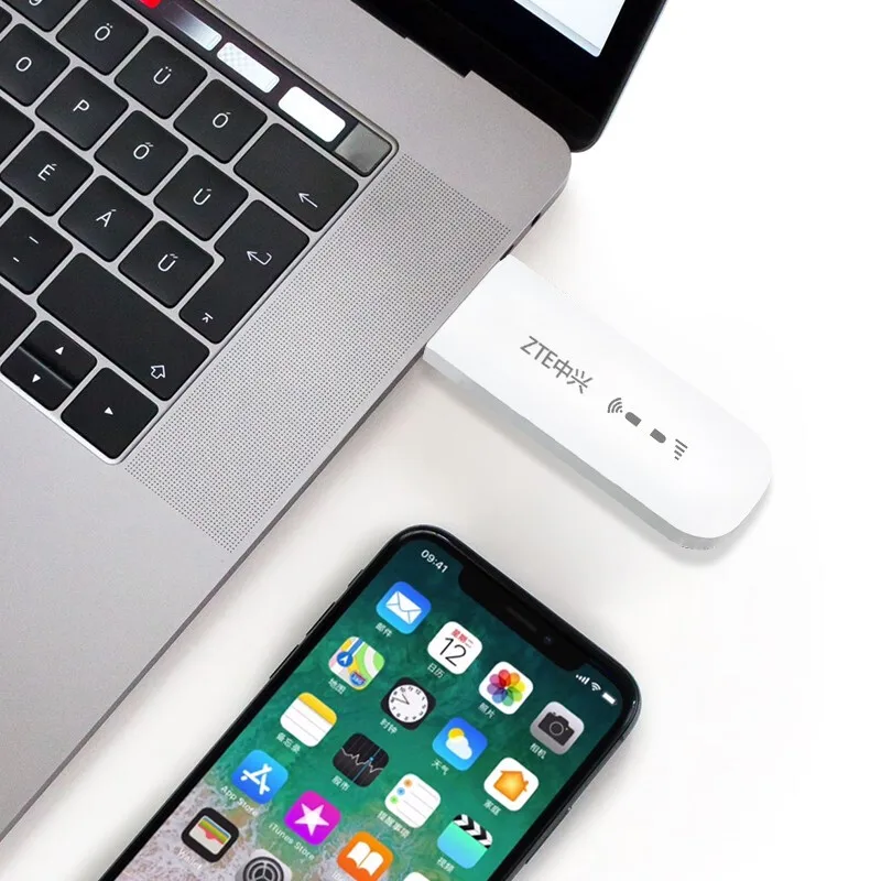 Zte Mf79n Desbloqueado Wifi Usb Modem ao ar Livre 4g Lte Router 150mbps Dongle com Slot para Cartão Sim Adaptador sem Fio para Casa e Escritório - Imagem 6
