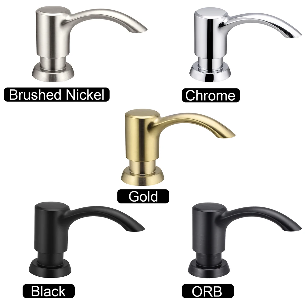 Samodra Liquid Soap dispenser with 100cm Tube Build In 5colors For Kitchen Detergent Dispenser Soap kitchen accessories soap dispenser soap pump soap dispenser head