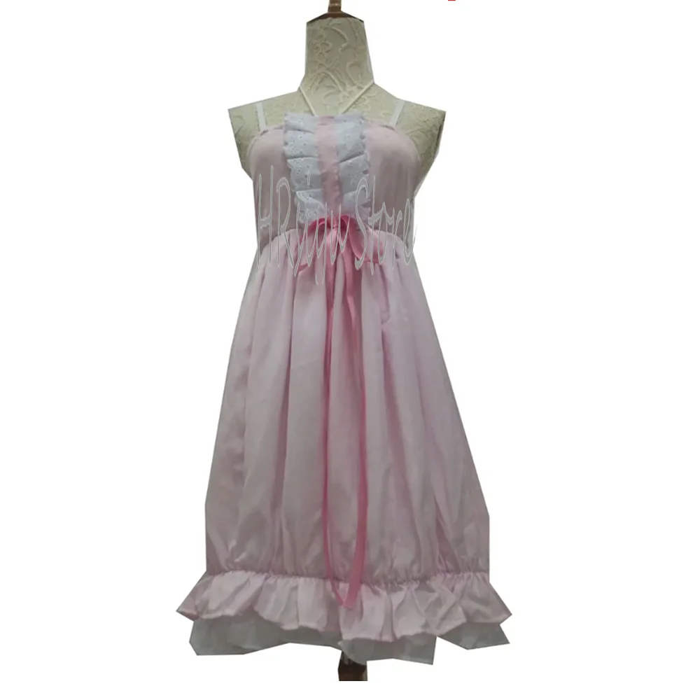 

Аниме Косплей Shinobu Oshino lolita розовый костюм Хэллоуин костюм для вечеринки