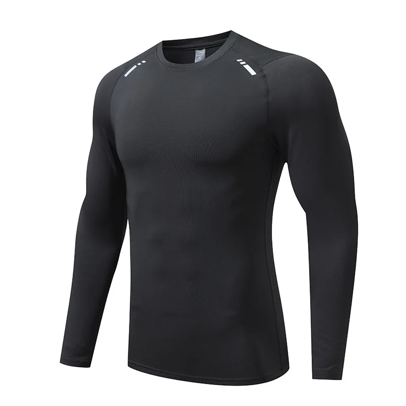 5Pcs Men's Compression Pants Shirt Top Long Sleeve Jacket Athletic