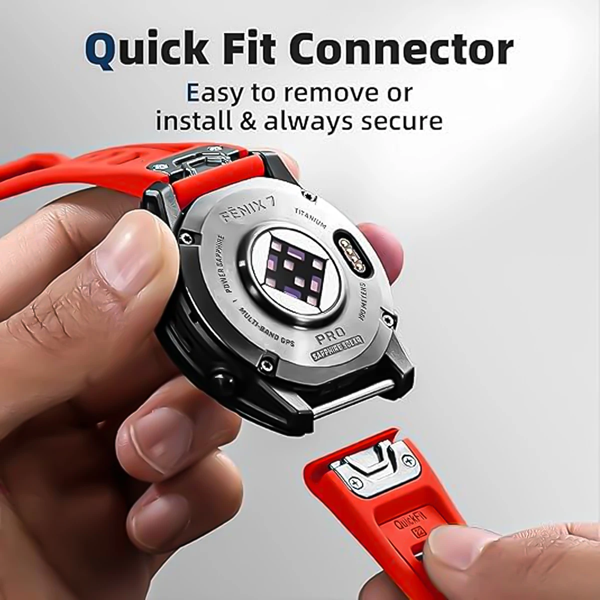 Premium Silicone Strap Bracelet
