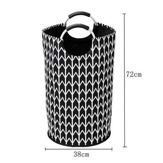 Hordozható Ruhaszervező Mosoda Hadper Összecsukható 82L Nagy Kapacitású Kosár Mosodai Táska - Image 5