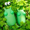 Funny Squeeze Toy Green Eye Caterpillar Pinch Toys Adult Kids Stress Relief Toy Creative Decompression Toy 5