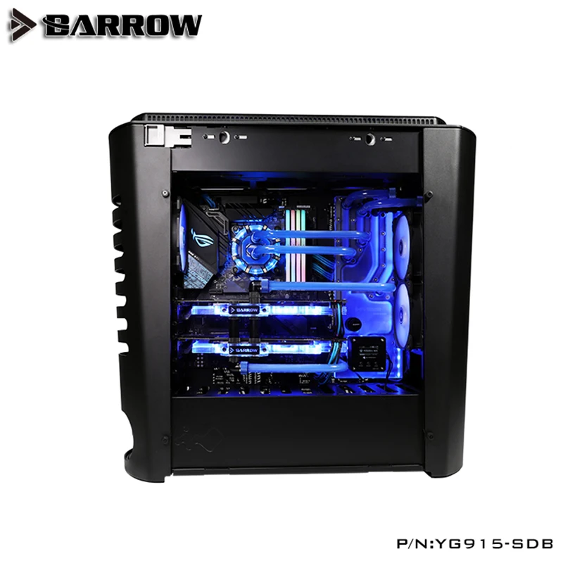 

Barrow YG915-SDB,Waterway Boards for IN WIN 915 Case,For Intel CPU Water Block & Single/Double GPU Building