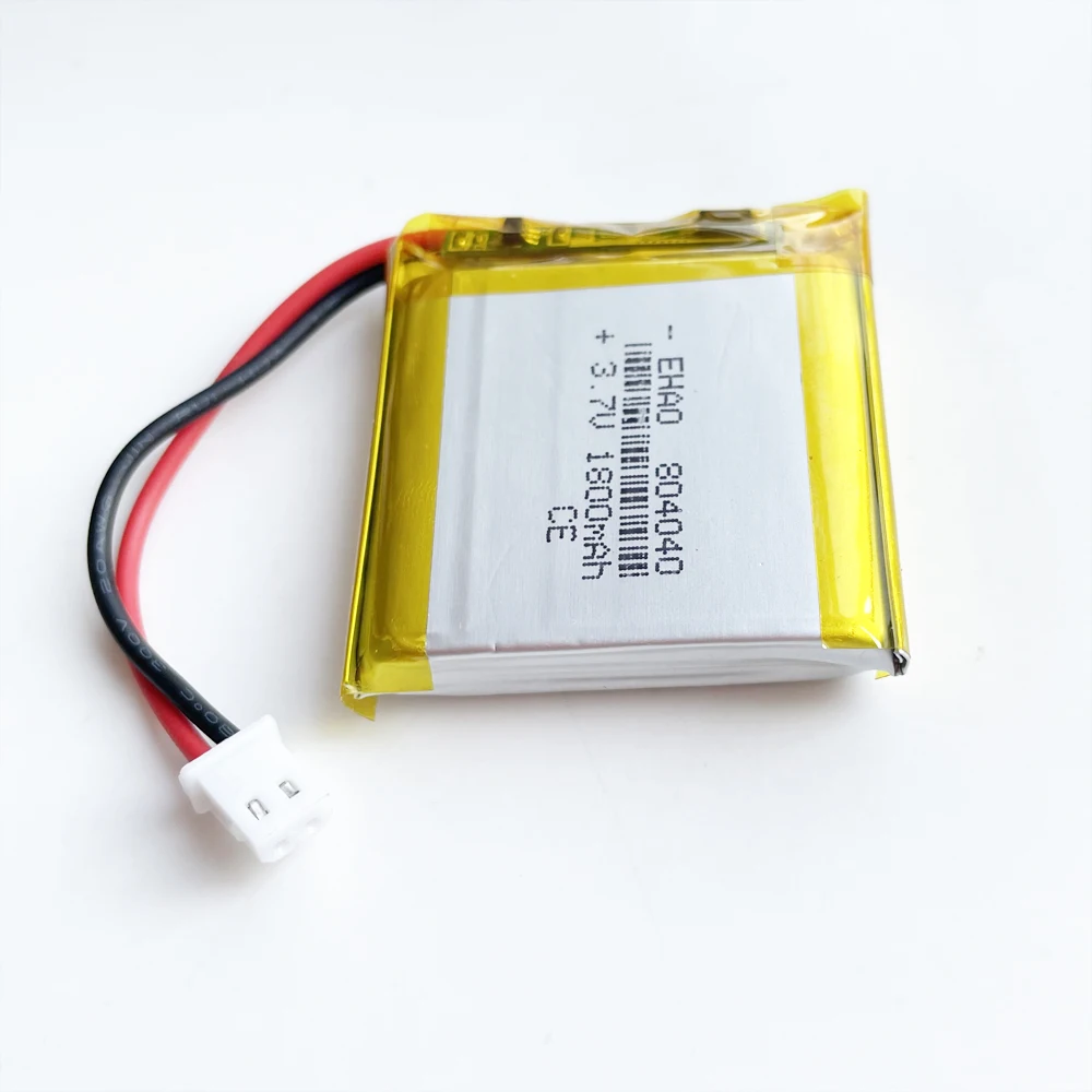 Bateria Lipo Recarregável 3.7v 1800m 804040 Mais mx 5264 Pinos de 25 mm Gps Videogame Dvd E-books Remotos Tablet pc 10 Pcs - Image 6