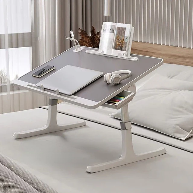 Escritorio Plegable Para Laptop De Hogar Para Cama Y Sofá, Escritorio De  Mesa Tipo Bandeja Para Cama Para Ordenador Portátil, Escritorio Para Regazo  Portátil Para Estudio, Lectura, Bandeja Superior, Mesa - Escritorios