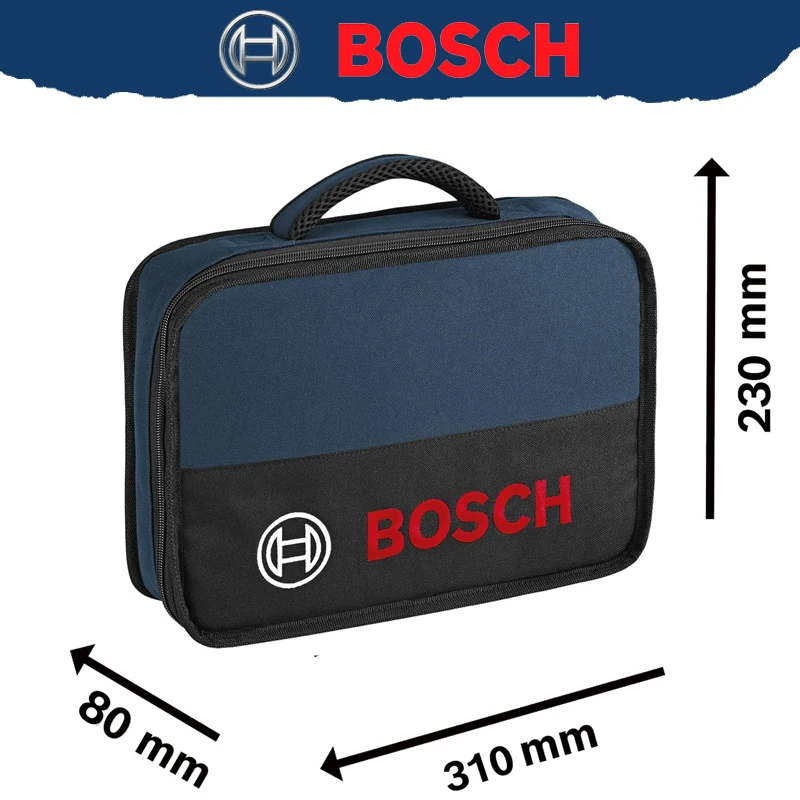 BOSCH Bag3 ポータブルストレージツールバッグメンテナンスキャンバス厚みのある耐久性のある電気技師キット
