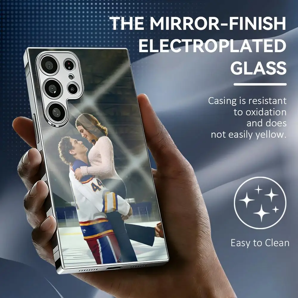 Luxury Electroplated Metal Frame Phone Case - Premium 2026 TV Series Edition