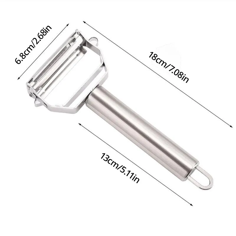 Vegetable Chopper 1PCS Stainless Vegetables Tool Portable Manual Easy Clean With Handle Multi Purpose Home Kitchen Article