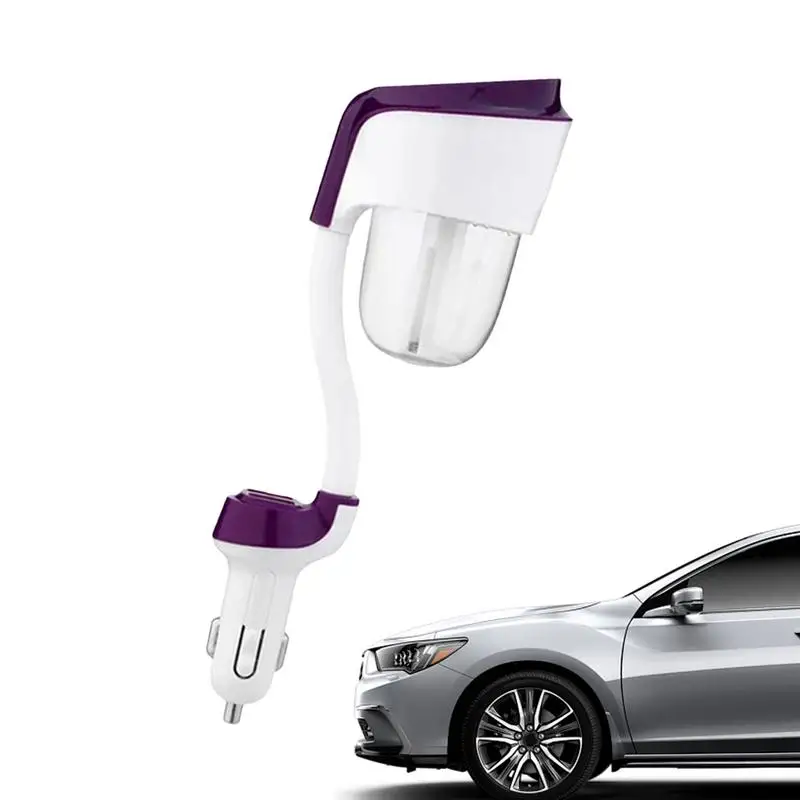 Fragrance Humidifier For Car Small Automotive Air Freshener Diffuser Vehicle Fragrance Oil USB Scent Mist Purifier Aromatherapy
