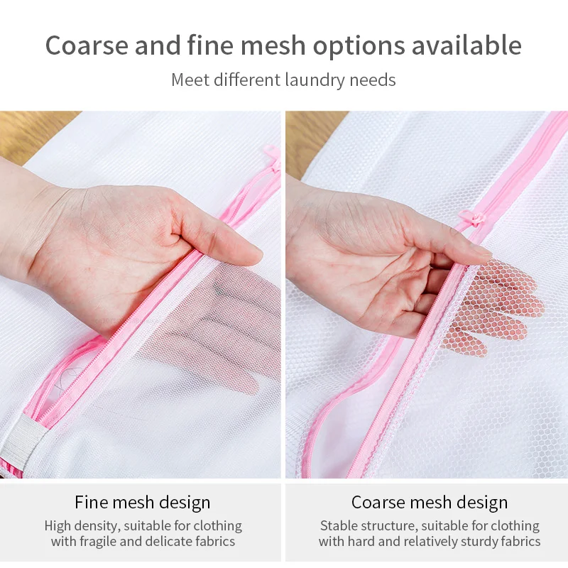 3Pcs/Set Bra Underwear Products Zippered Mesh Laundry Bags Baskets Household Cleaning Tools Accessories Laundry Care 3