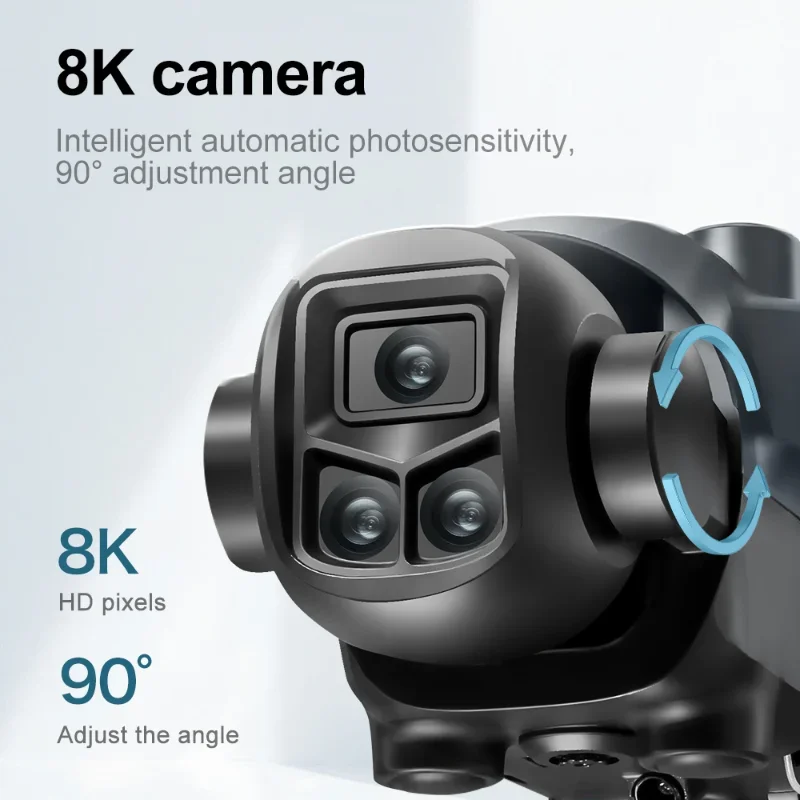 รูปสินค้า โดรนระดับมืออาชีพ 8K กล้องคู่ GPS หลีกเลี่ยงสิ่งกีดขวาง