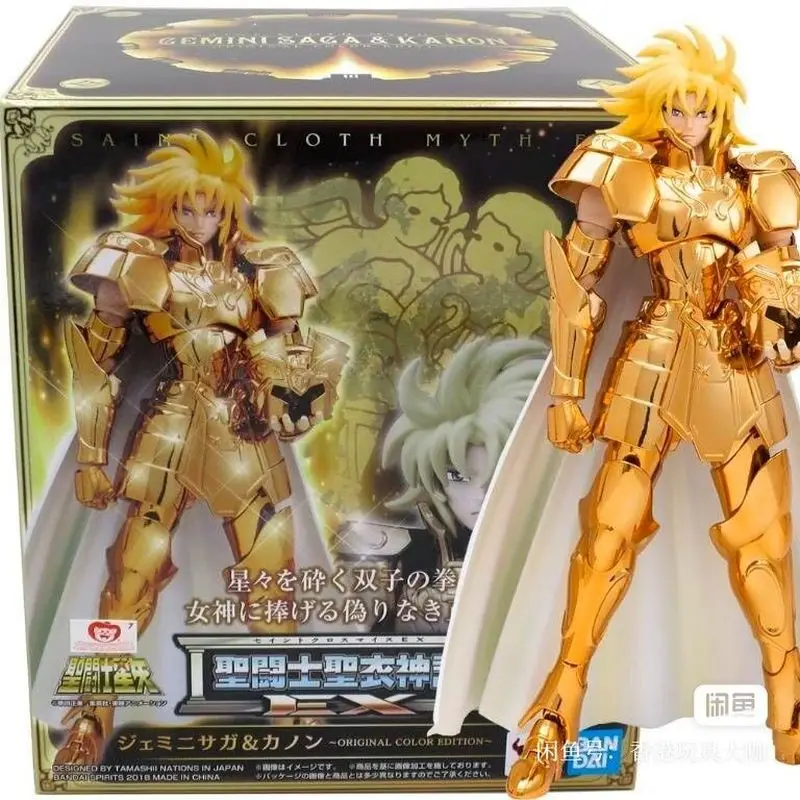 

Оригинальный тканевый Миф Bandai Saint Cloth Ex оригинальная цветная серия Gemini Сага канон в наличии аниме Коллекционные фигурки модели игрушки