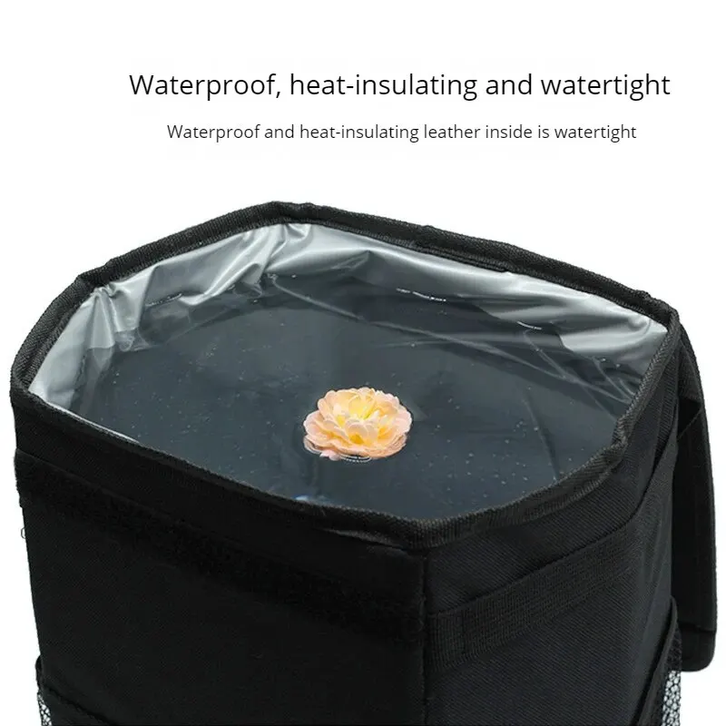 Car Storage Bag Car Trash Can Foldable Waterproof Creative Hanging Seat Back Storage