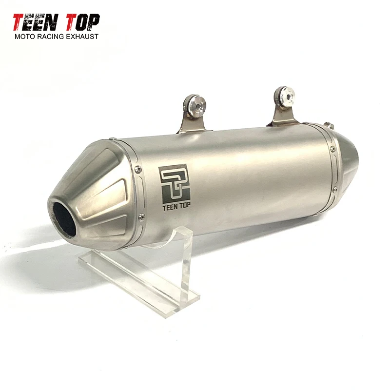 50.5mm Offroad Bike Motorcycle Exhaust Muffler For KTM 250 350 450 500 EXC-F 2021-2022 2023 Steel Motobike Escape Moto Tube - Image 2